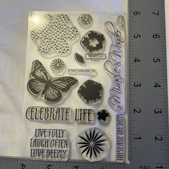 Celebrate Life C1287 stamp set - Picture 1 of 10